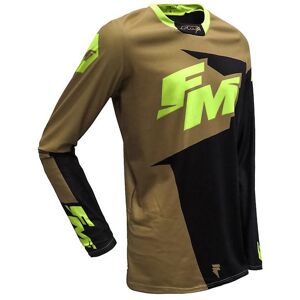 Maglia Moto Cross Enduro Fm racing X26 EXAGON 015 Oro Giallo taglia 3X