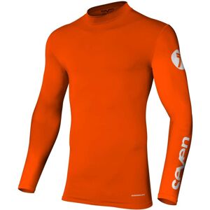 Maglia Moto Cross Enduro Seven Mx ZERO COMPRESSION Arancio F taglia S