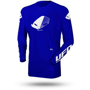 Maglia Moto Cross Enduro Ufo SLIM RADIAL Blu taglia XL