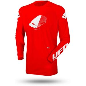 Maglia Moto Cross Enduro Ufo SLIM RADIAL Rosso taglia L