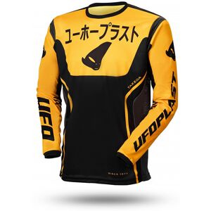 Maglia Moto Cross Enduro Ufo TAKEDA Giallo Nero taglia 2XL