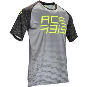 Maglia Moto Mtb Acerbis Modello FLEX HALO Grigio Giallo taglia XL