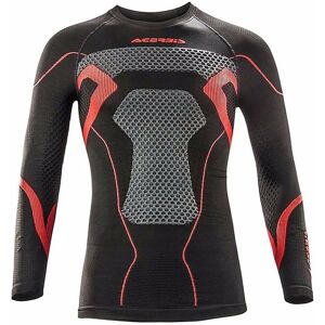 Maglia Tecnica Termica Moto Acerbis X-Body Winter Nero Rossa taglia S/