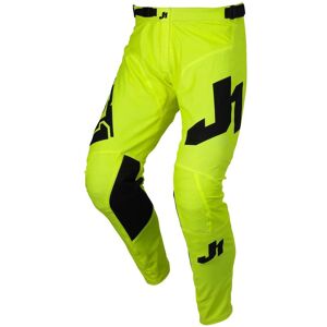 Pantaloni Moto Cross Enduro Just1 J-ESSENTIAL SOLID Giallo F taglia 34