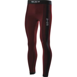 Pantaloni Tecnici Intimi Sixs Leggings Carbon Dark Red taglia S