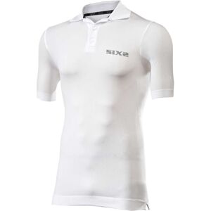 Polo Intima Maniche Corte Sixs POLO Activewear Bianca taglia M