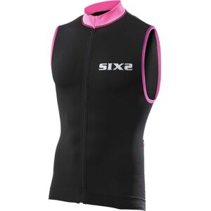 Smanicato Tecnico Activewear Sixs BIKE2 Nero Rosa taglia XS