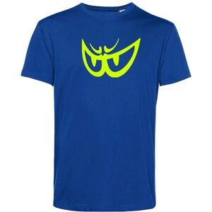 T-Shirt Berik 2.0 Girocollo TEE In Cotone Organico Blu Logo taglia S