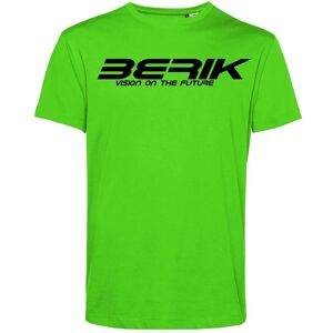 T-Shirt Berik 2.0 Girocollo TEE In Cotone Organico Verde Aci taglia 2X