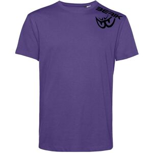 T-Shirt Berik 2.0 Girocollo TEE In Cotone Organico Viola Log taglia XL