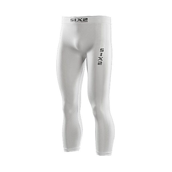 pantaloni bambino tecnici intimi carbon sixs kpnx bianco taglia 10y