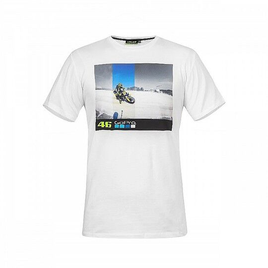 vr46 t-shirt in cotone vr46 gopro ranch