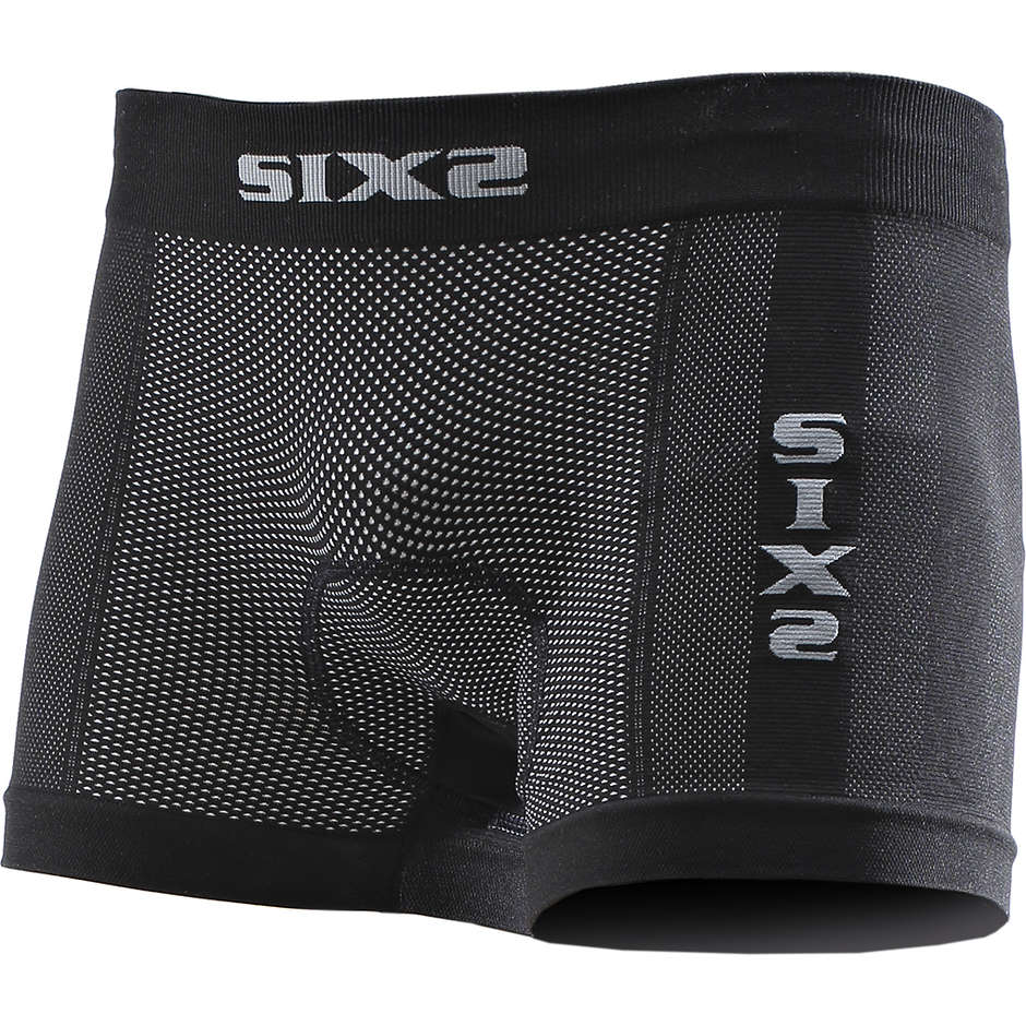 Box Ciclismo con Fondello RACE Pad Sixs BOX6 Black Carbon taglia XS/S