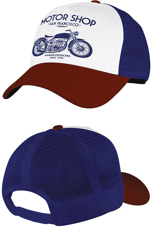 Cappellino Casual Moto Harisson Caps MOTOR SHOP taglia unica