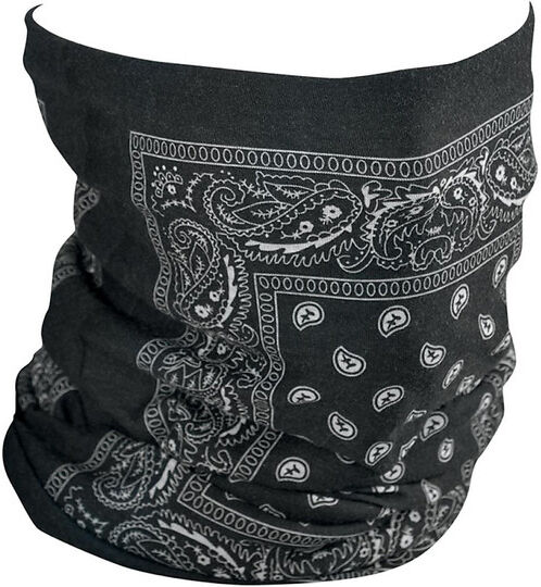 Collare Bandana Moto Zanheadgear Motley Tube Con Pile Nero P taglia un