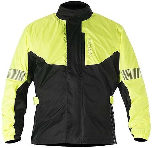 Giacca Antipioggia Alpinestars Hurricane Nero Giallo Fluo taglia M