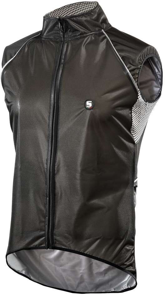 Gilet Ciclismo Idrorepellente Sixs Ward Nero taglia XL