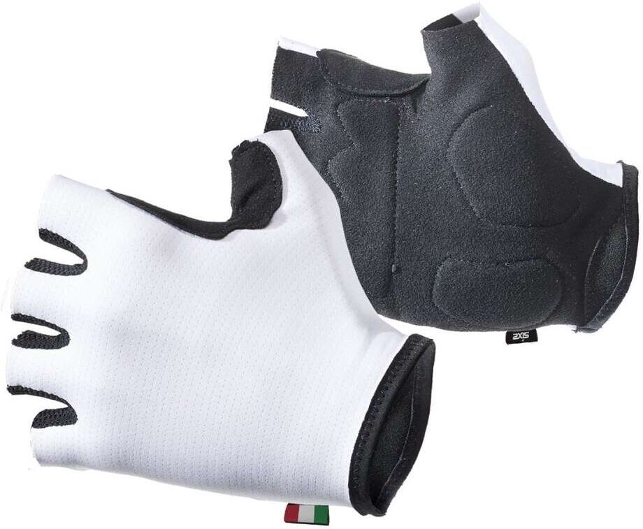 Guanti Bici Estivi Mezze Dita Sixs SUMMER GLOVE Bianco taglia XL