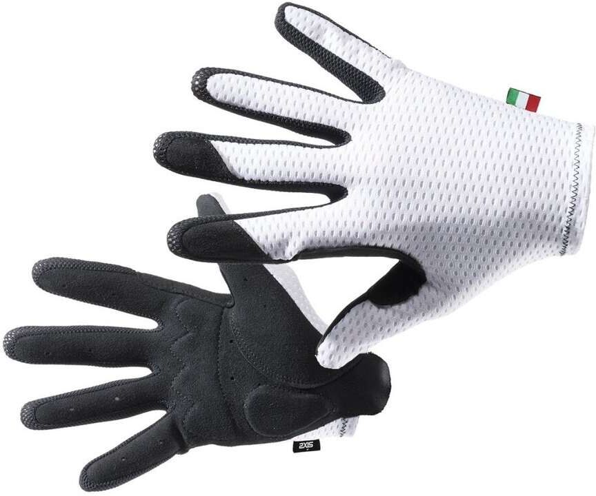 Guanti Estivi Ciclismo Sixs LF GLO Bianco taglia M