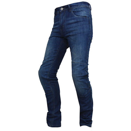 Jeans Moto Tecnici Humans HM82 Man New Elasticizzati Con Rin taglia 54