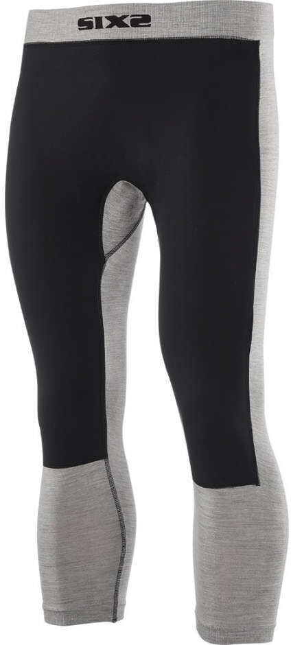 Legging Merinos Windshell Moto Sixs PNX WB MERINOS Wool Grey taglia S/