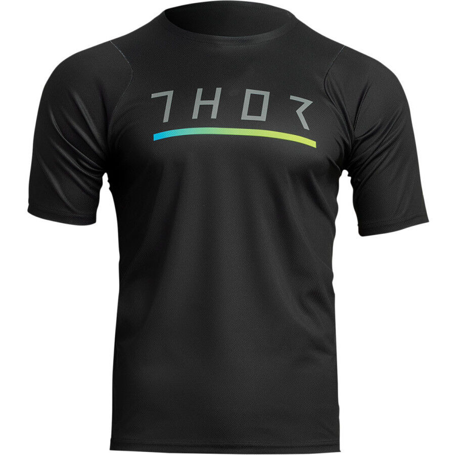 Maglia Bici Mtb Thor JERSEY Assist Caliber Nero taglia S