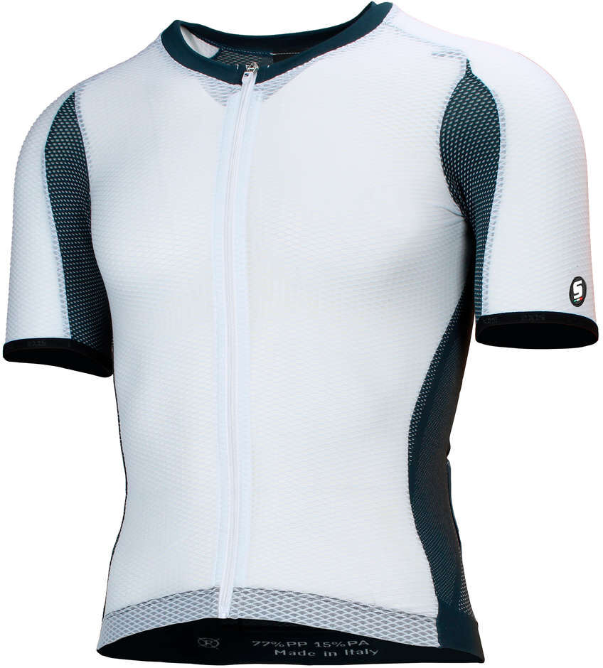 Maglia Ciclismo Sixs Ultra Leggera Traforata SERRA Bianco Ne taglia L