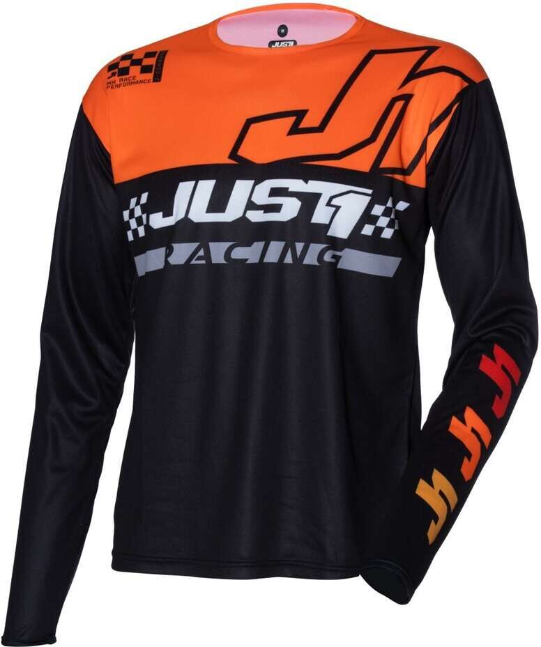 Maglia Moto Cross Enduro Just1 J-COMMAND Competition Nero Ar taglia XS