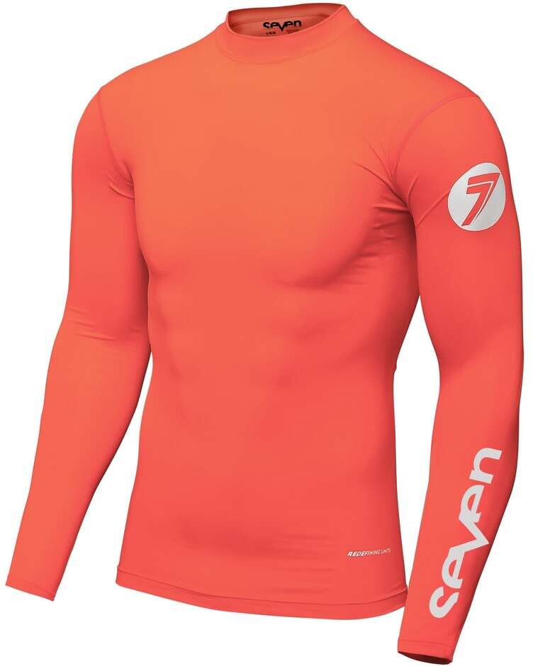 Maglia Moto Cross Enduro Seven Mx ZERO COMPRESSION Coral taglia S