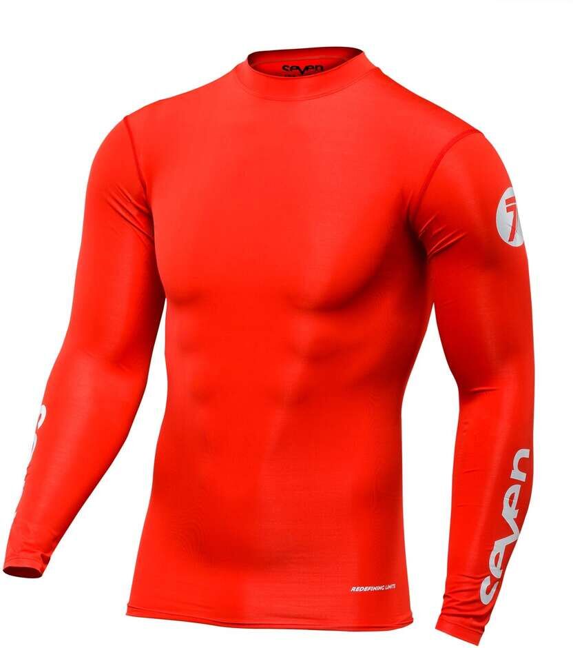 Maglia Moto Cross Enduro Seven Mx ZERO COMPRESSION Rosso taglia S