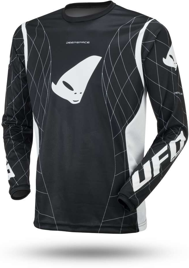 Maglia Moto Cross Enduro Ufo Deep Space Nero taglia 2XL