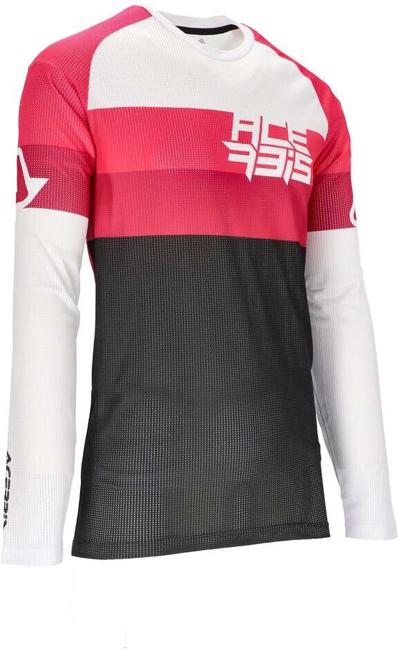 Maglia Moto Mtb Acerbis MX J-WINDY THREE VENTED Nero Viola taglia XL