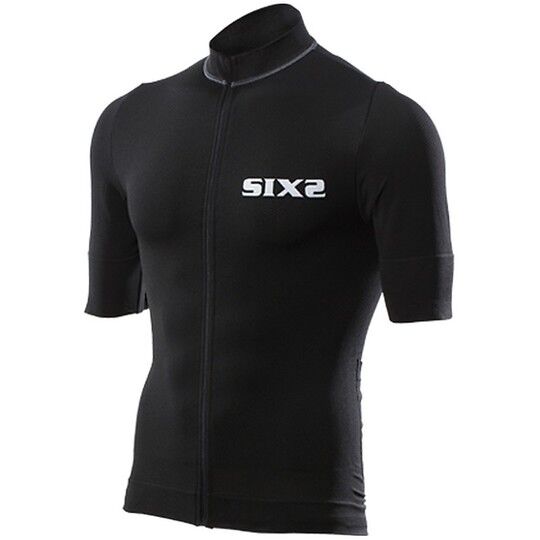 Maglia Tecnica Activewear Sixs BIKE3 a Maniche Corte Carbon taglia XL