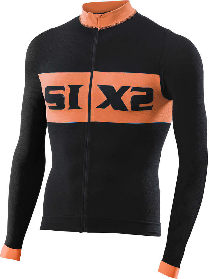 Maglia Tecnica Lunghe Activewear Sixs BIKE4 Luzury Nero Aran taglia M