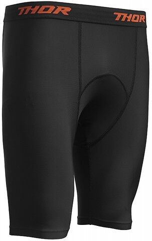 Pantaloncini a Compressione Thor COMP XP Nero taglia XL