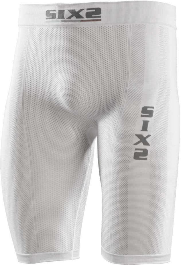 Pantaloncini Bambino Tecnici Intimi Carbon SIXS KCC1 Bianco taglia 4y