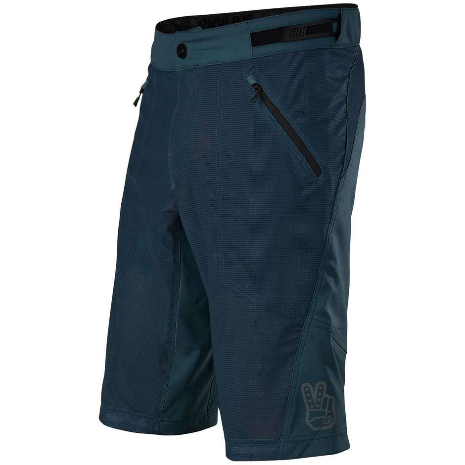 Pantaloncini Bici MTB Troy Lee Designs SKYLINE AIR SHELL Blu taglia 38