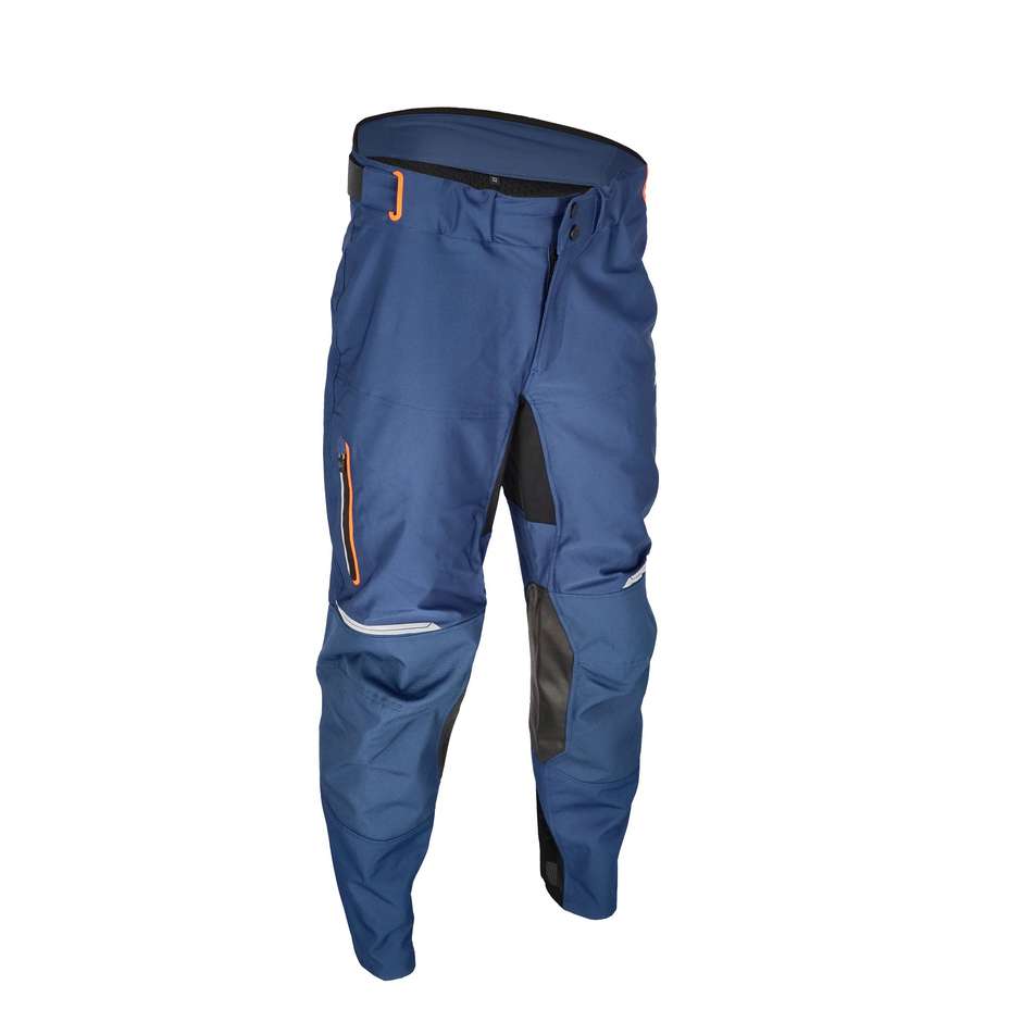 Pantalone Moto Cross Enduro Acerbis X-DURO Blu Arancio taglia 30