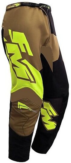 Pantalone Moto Cross Enduro Fm Racing X26 EXAGON 015 Oro Ner taglia 52