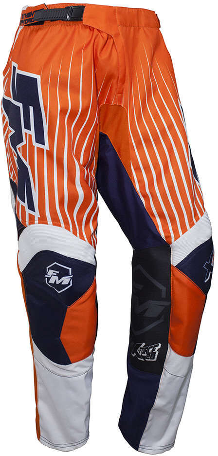 Pantalone Moto Cross Enduro Fm Racing X28 FORCE Arancio Blu taglia 46