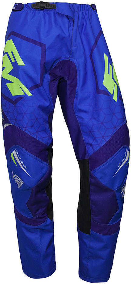 Pantalone Moto Cross Enduro Fm Racing X28 POWER Blu Azzurro taglia 50