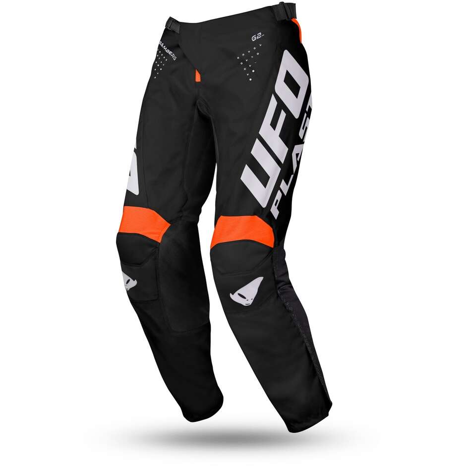 Pantalone Moto Cross Ufo BAMBERG Nero Arancio taglia 52