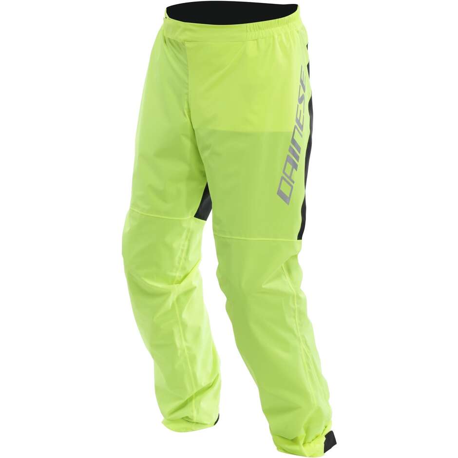 Pantaloni Antipioggia Moto Dainese ULTRALIGHT RAIN PANTS Flu taglia M