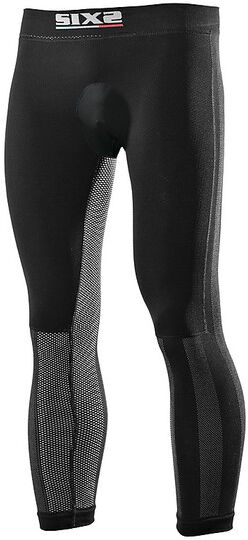 Pantaloni Intimi Sixs Leggings Antivento Con Fondello Carbon taglia M