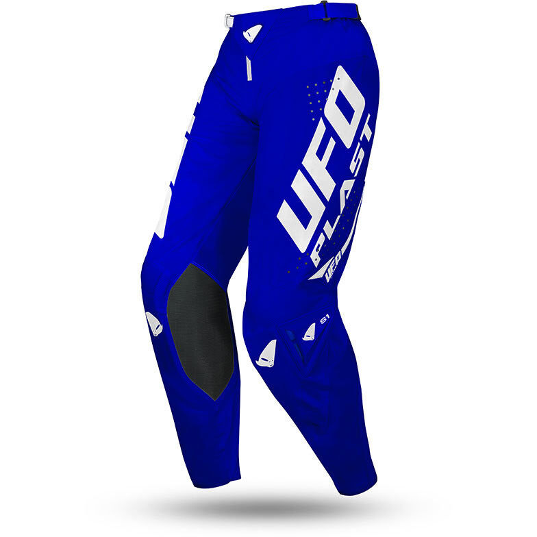Pantaloni Moto Cross Enduro Ufo SLIM RADIAL Blu taglia 54