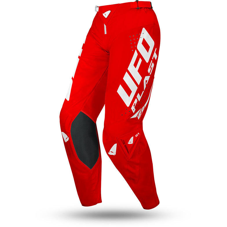 Pantaloni Moto Cross Enduro Ufo SLIM RADIAL Rosso taglia 52