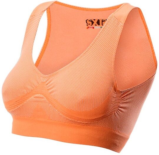 Reggiseno Sportivo Intimo Sixs Carbon Color Arancione taglia L