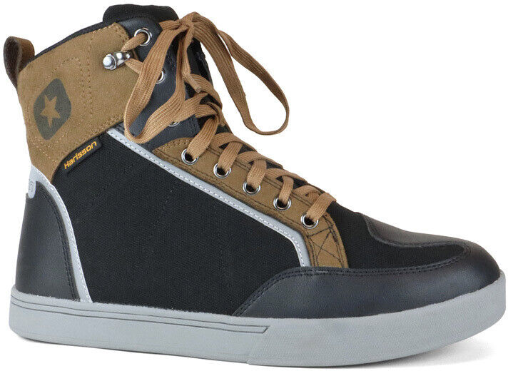 Scarpe Moto Casual Harisson WEST Nero Beige taglia 46