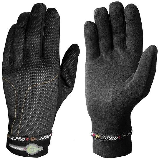 American-pro Sottoguanti Termici Antivento Moto A-Pro THERMO GLOVE Nero taglia S