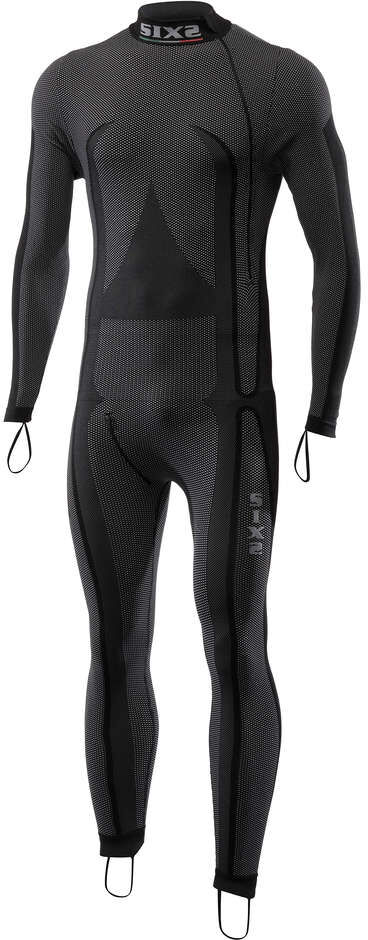 Sottotuta Moto Collo Alto Racing Sixs STX HN RACING Nero taglia XS